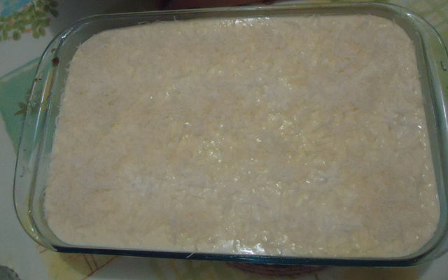 Bolo gelado com creme