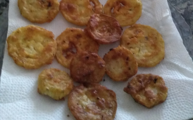 Abobrinha frita e crocante simples