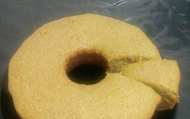 Bolo de banana de liquidificador