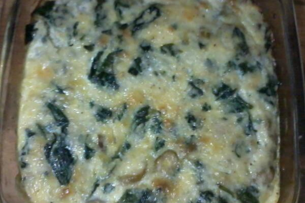 Quiche de espinafre