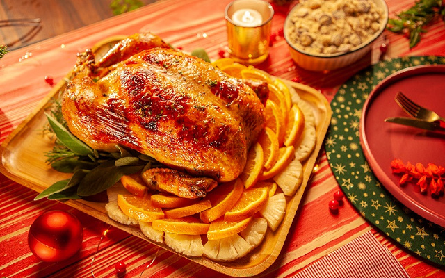 Ave Navidad com farofa tropical