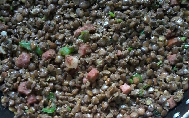 Arroz com Lentilha
