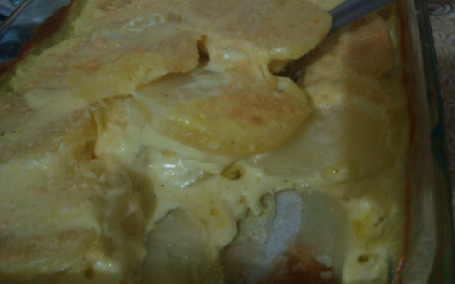 Batata gratinada