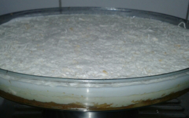 Bolo abacaxi de forma