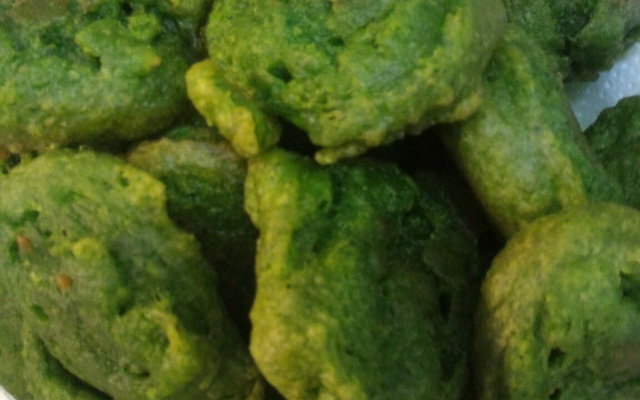 Bolinho de espinafre