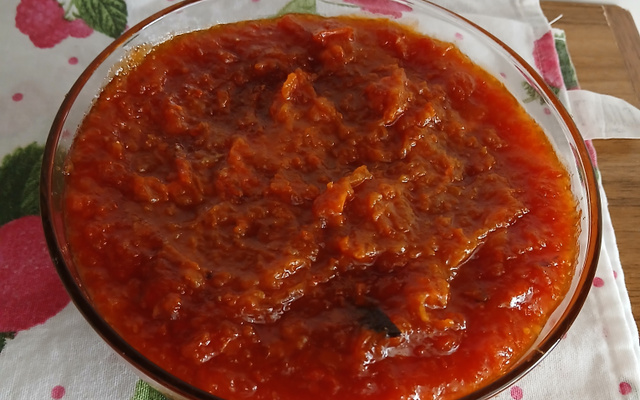 Doce de abóbora com coco