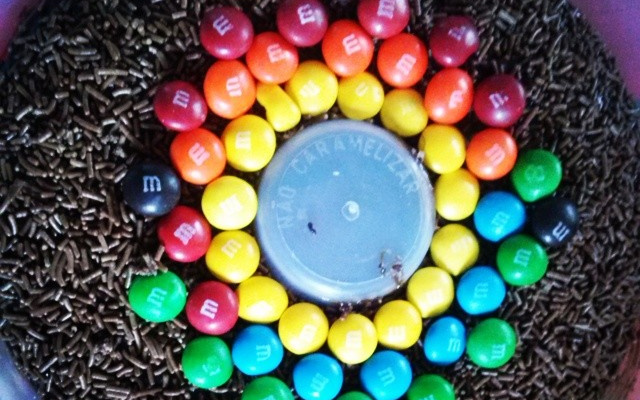 Bolo de chocolate de microondas