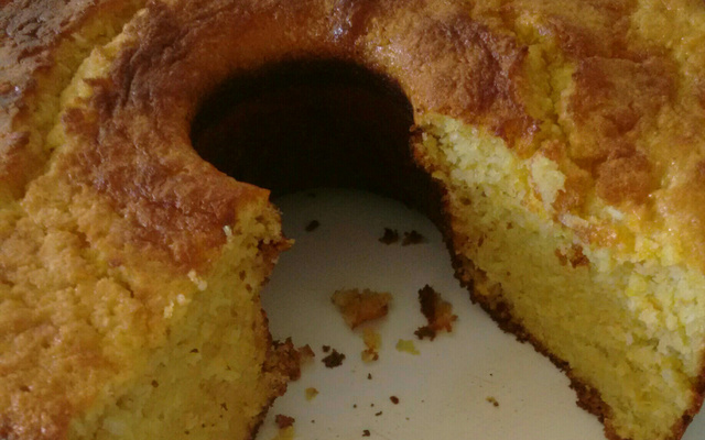 Bolo de milho e milharina super rápido