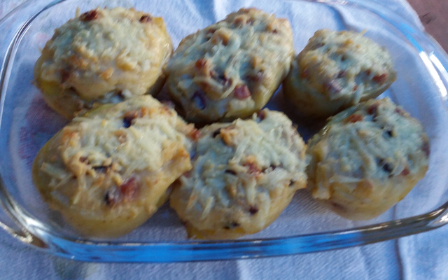 Batata recheada da Miss