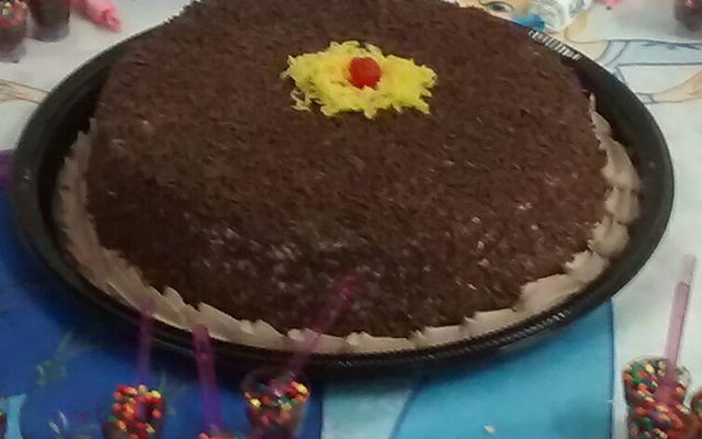 Cupcake amanteigado de chocolate com Nutella