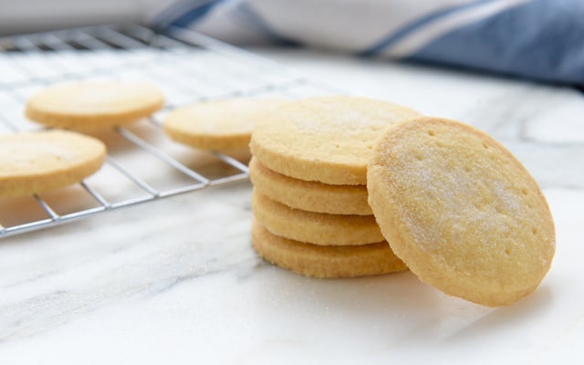 Biscoito amanteigado caseiro