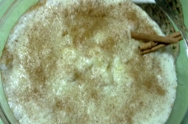 Arroz doce caramelizado