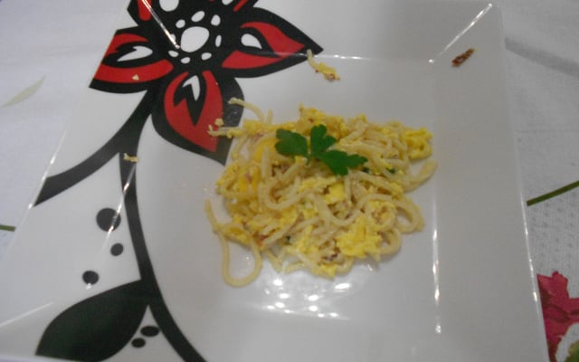 Espaguete à Carbonara