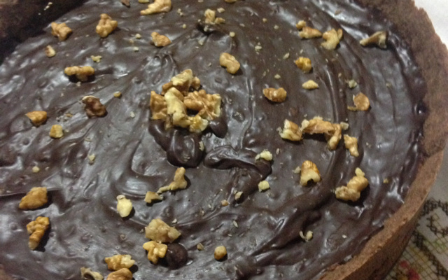 Torta de creme belga