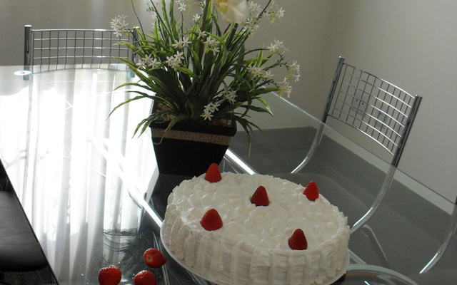 Torta de morango da Mara