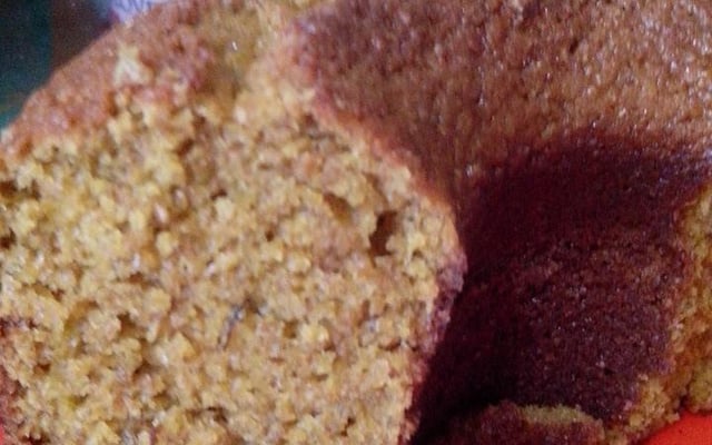 Bolo de cenoura integral