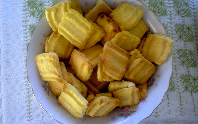 Biscoitos para o chá