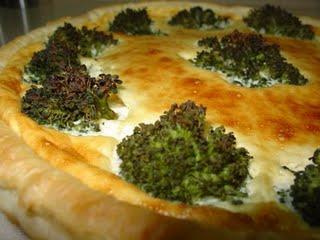 Torta salgada de Brócolis
