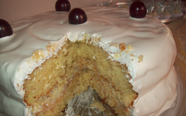 Bolo de aniversário da Elane