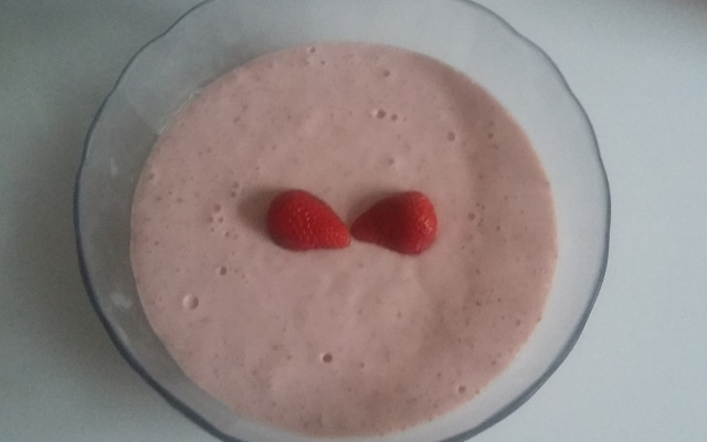 Mousse de morango