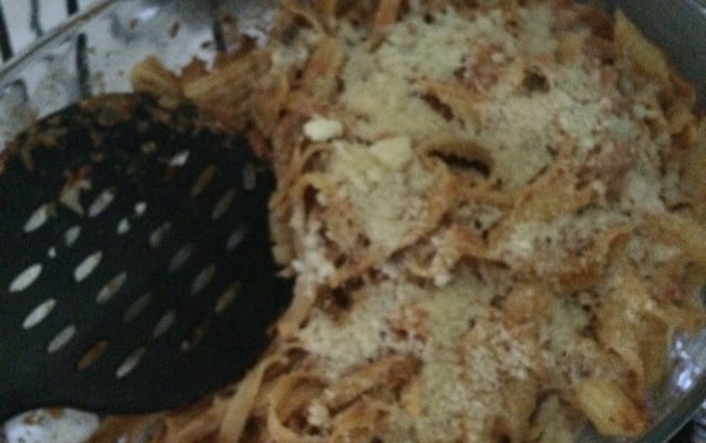 Macarronada ao molho rosé