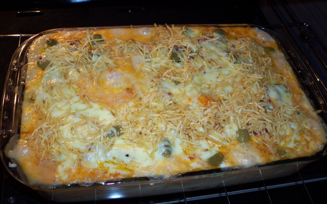 Filé de peixe da mamãe