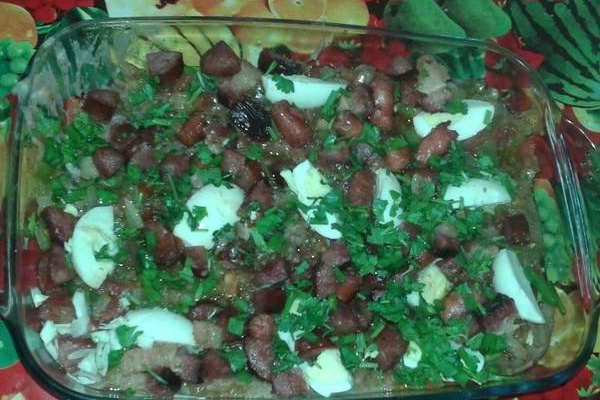 Tutu de feijão especial da Andrezza