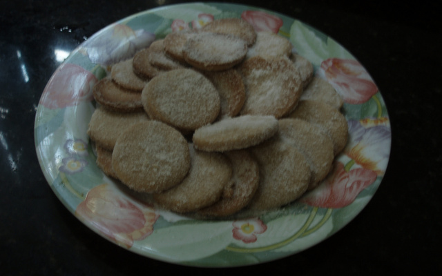 Biscoito doce caseiro