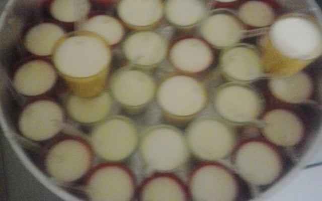 Brigadeiro branco no copinho