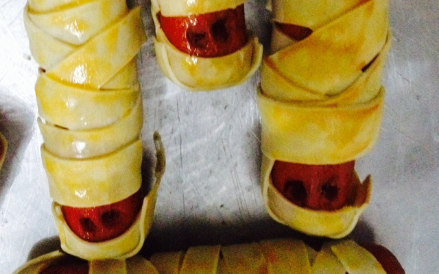 Enroladinho de Múmia - Halloween