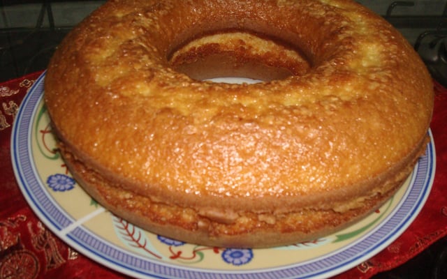 Bolo de laranja rápido (liquidificador)