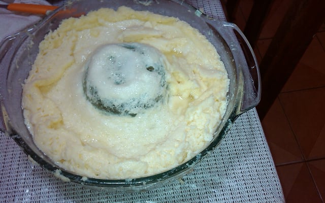 Pudim de micro-ondas