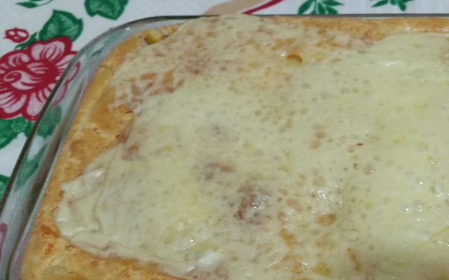 Torta salgada de atum