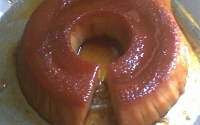 Pudim de pão (sem leite condensado)