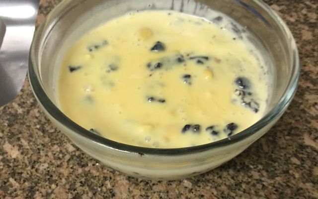 Pavê de chocolate branco com Negresco