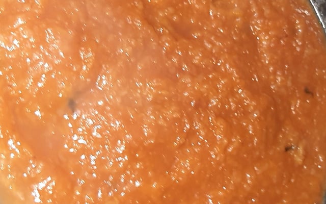 Doce de abóbora na panela de pressão