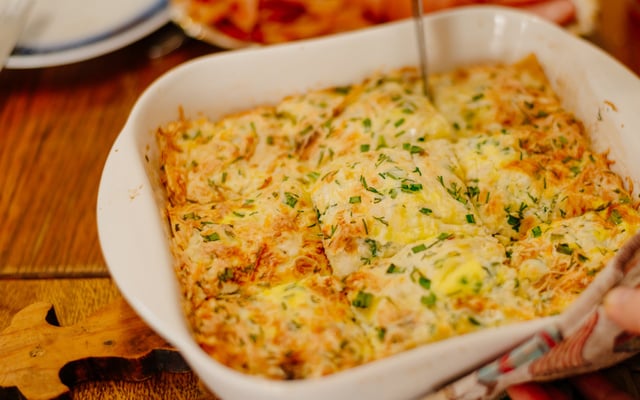 Torta de tomate e mussarela