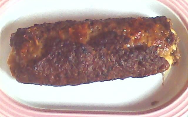 Rocambole prático de carne moída