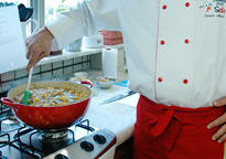 Posta de cação à Thermidor