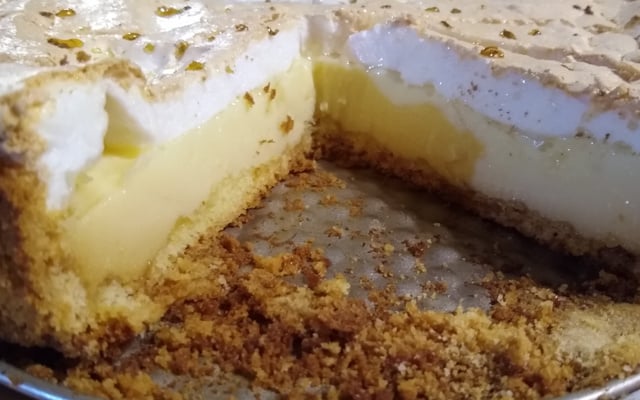 Torta de limão com massa podre