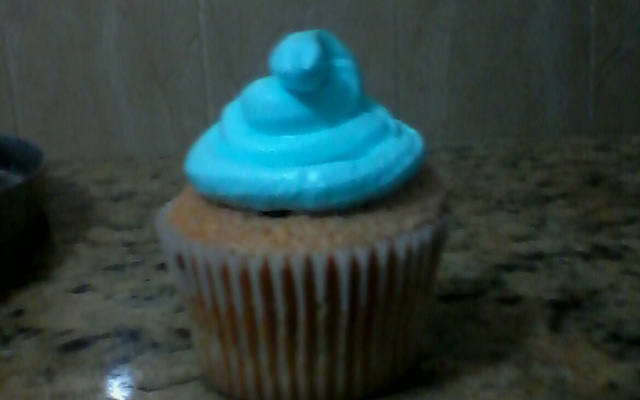 Cupcake de Baunilha
