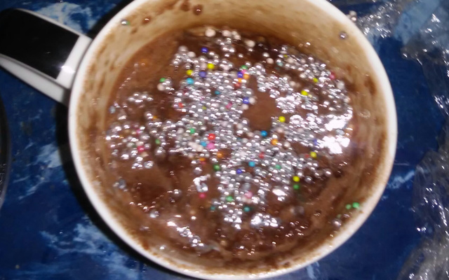 Bolo de caneca sem fermento