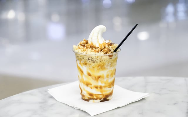 Farofa para sorvete estilo top sundae