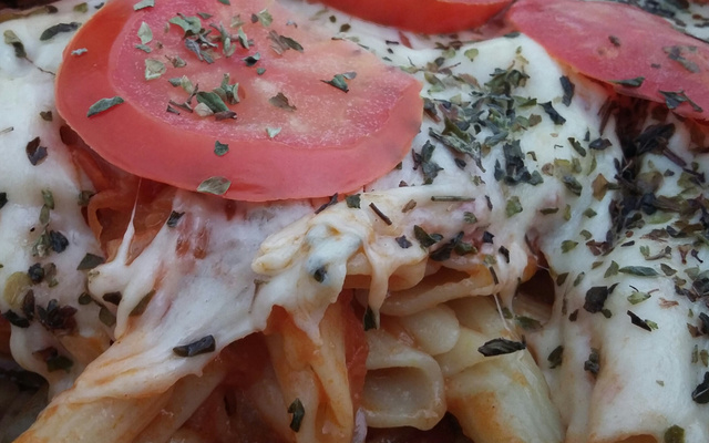 Macarrão sabor pizza