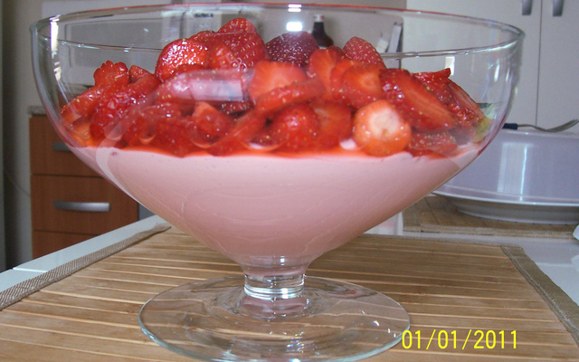 Mix de morango delicioso