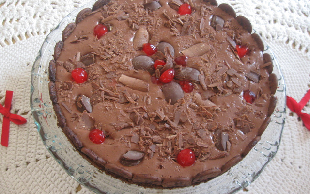 Torta mousse de chocolate