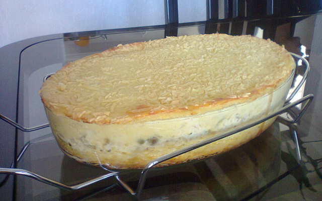 Souflé de frango da Lidy