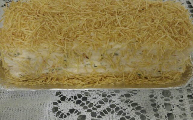 Torta fria de pão de fôrma