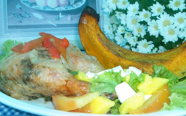 Frango com Manjerona