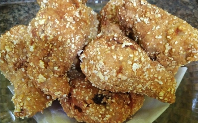 Frango empanado supercrocante